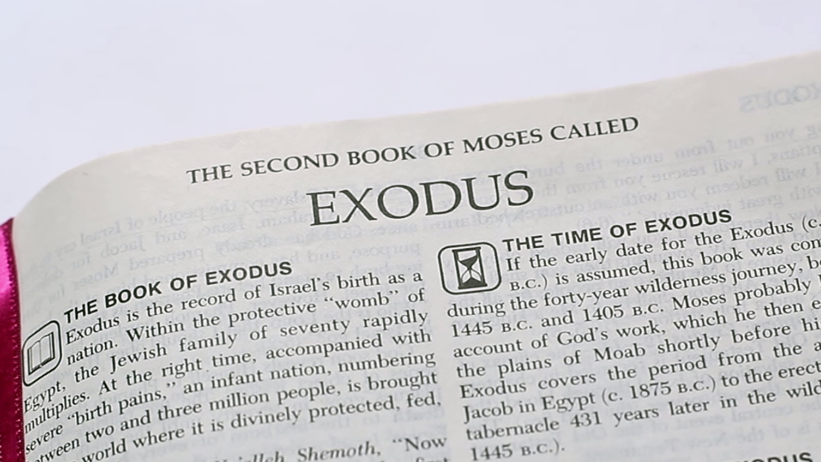 Series graphic for Exodus