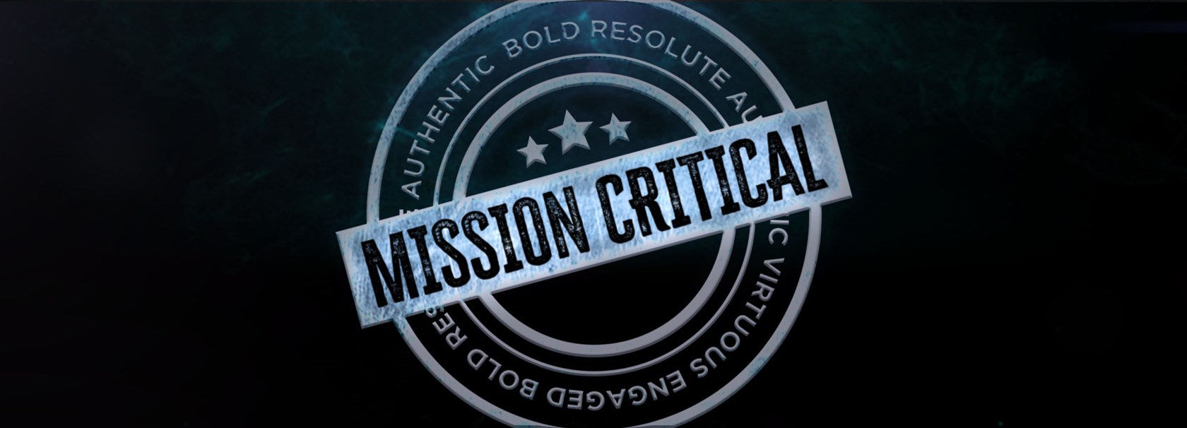 Series graphic for Mission Critical